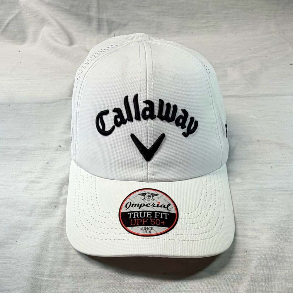 Callaway Paradym Ai Smoke Imperial True Fit Golf Hat White